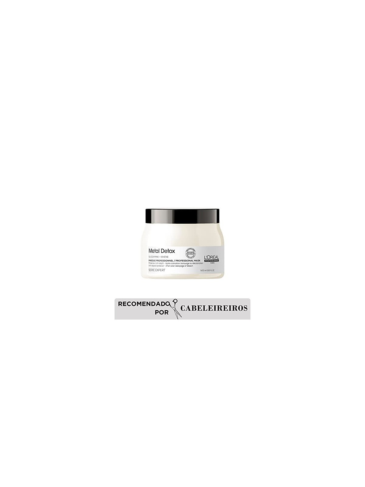 Maschera Detox Metallica L'Orï¿½ï¿½al Professionnel 500ml