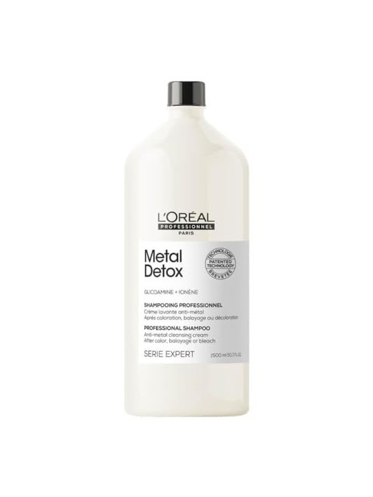 Shampoo L'Orï¿½ï¿½al Professionnel Paris Serie Expert Metal Detox donna 1500ml