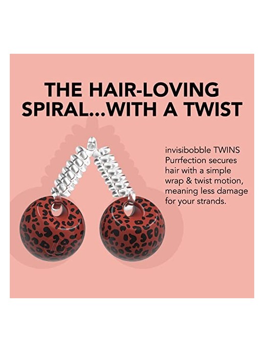 Invisibobble Twins Pacchetto Appeso Purrfection per Donna