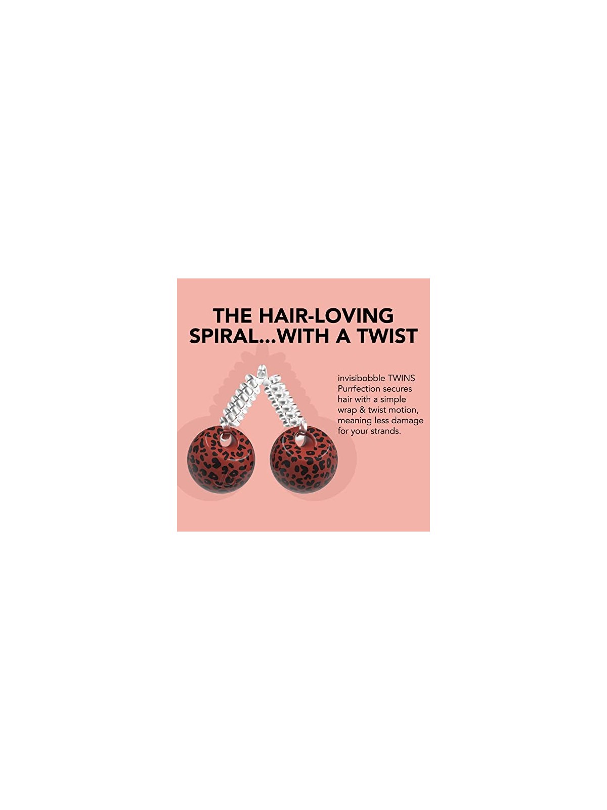 Invisibobble Twins Pacchetto Appeso Purrfection per Donna