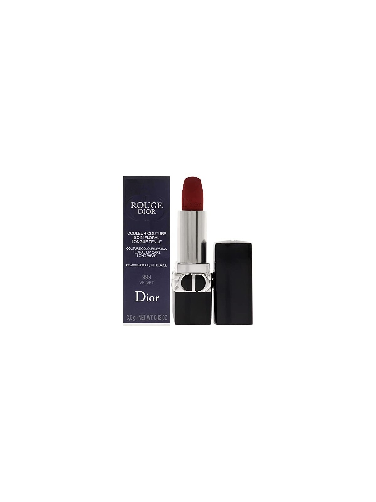 Rossetto Dior Rouge Dior Couture Colour Lipstick 3,5g Numero 999 Velvet