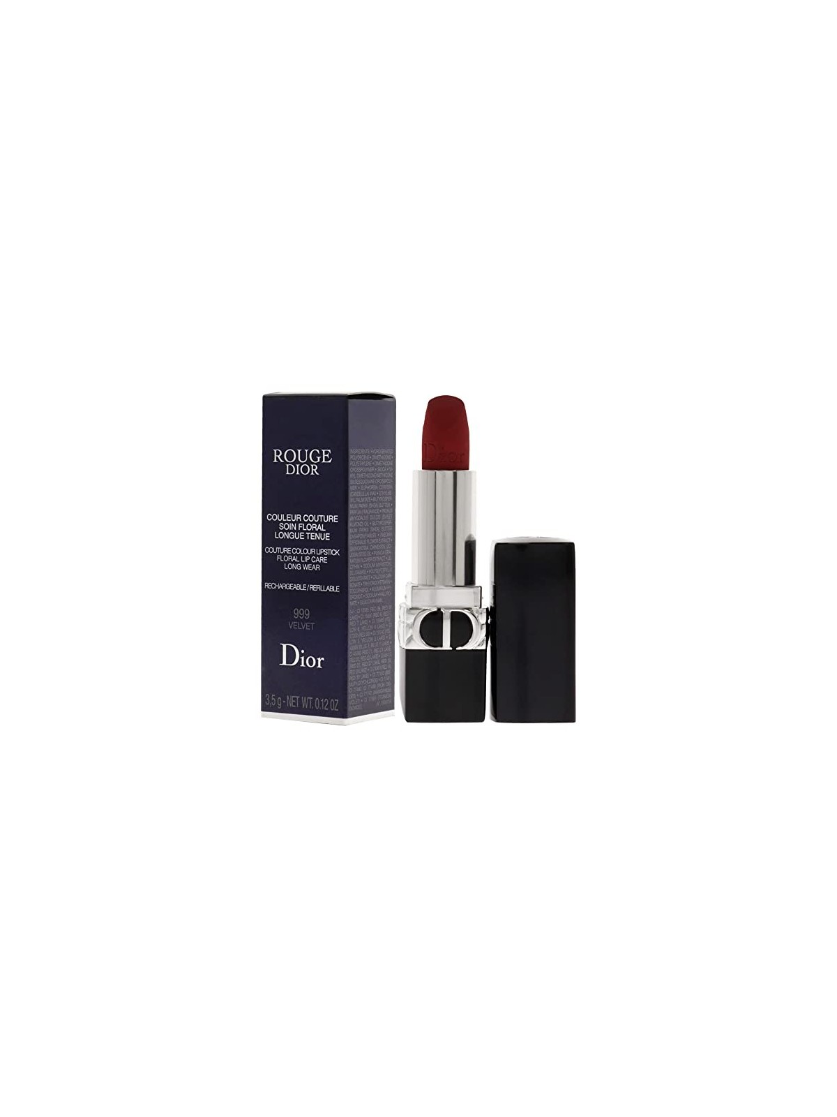 Rossetto Dior Rouge Dior Couture Colour Lipstick 3,5g Numero 999 Velvet