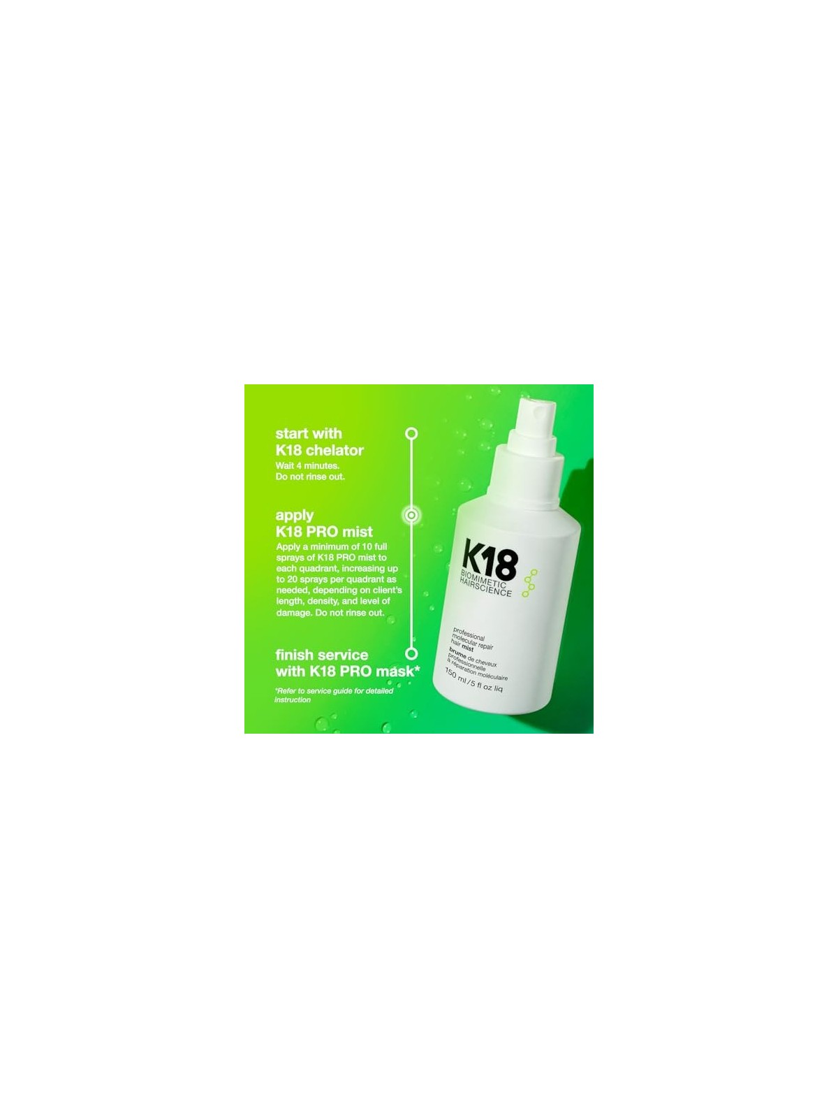 K18 Professional Molecular Repair Hair Mist unisex 150ml