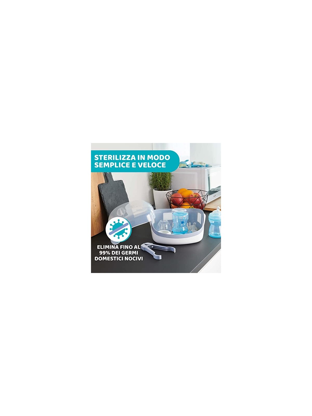 Chicco Sterilizzatore a Microonde 1U unisex