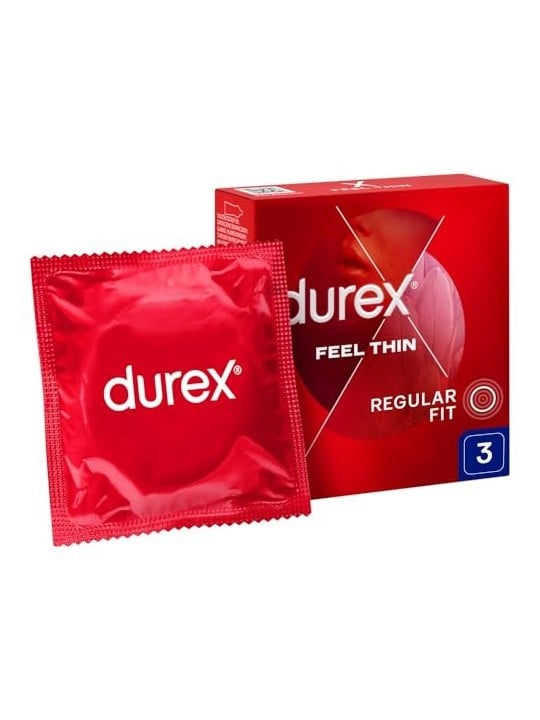 DUREX Feel Thin Classic 3 pz Preservativi in lattice