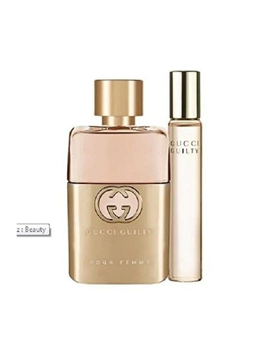 Gucci Guilty Pour Femme Eau de Parfum Set regalo 90 ml lozione per il corpo 50 ml e miniatura Eau de parfum da Donna 90ml
