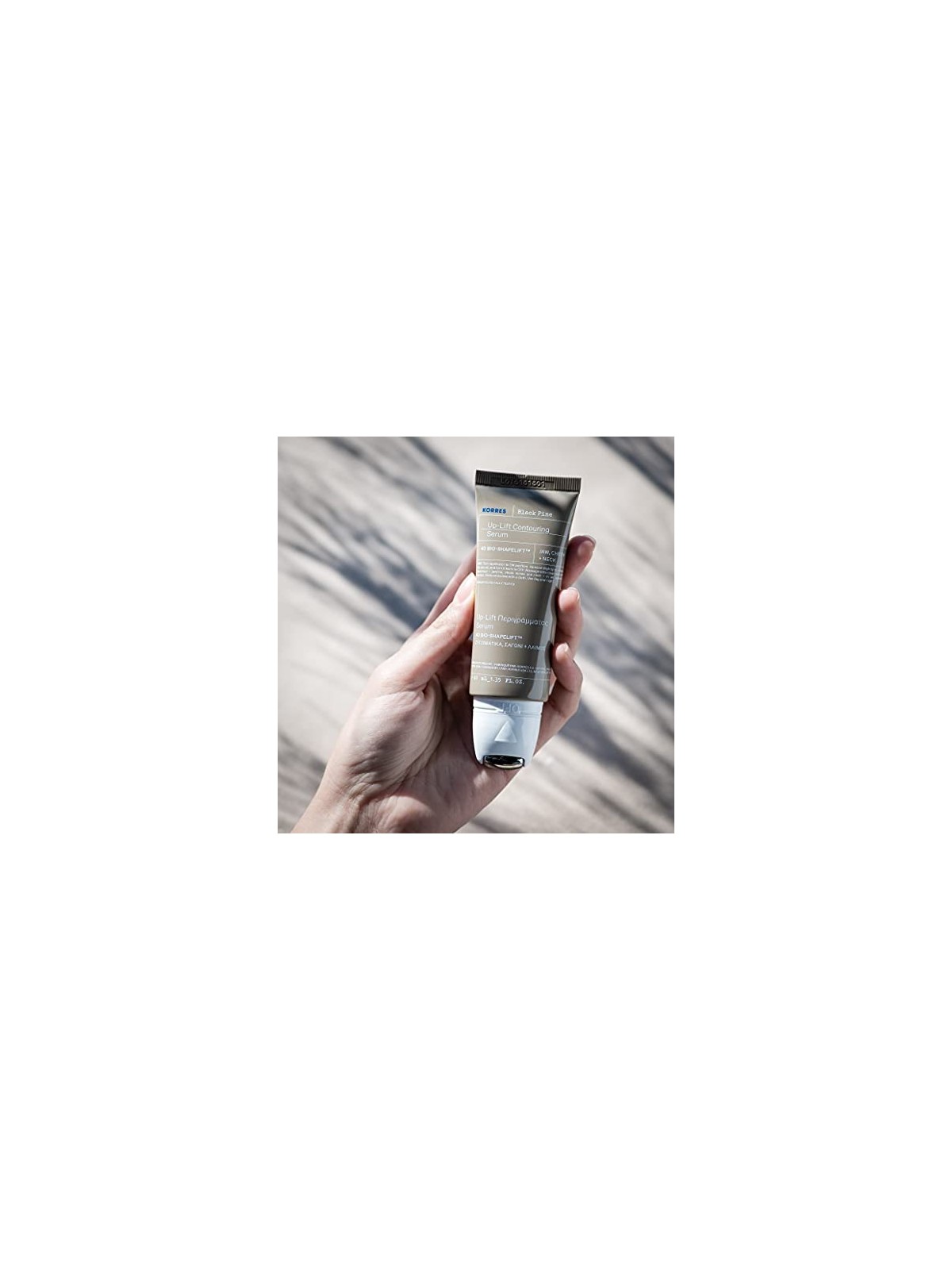Korres Black Pine 4D Bioshapelift Siero Contorno Viso Rassodante Donna 40ml