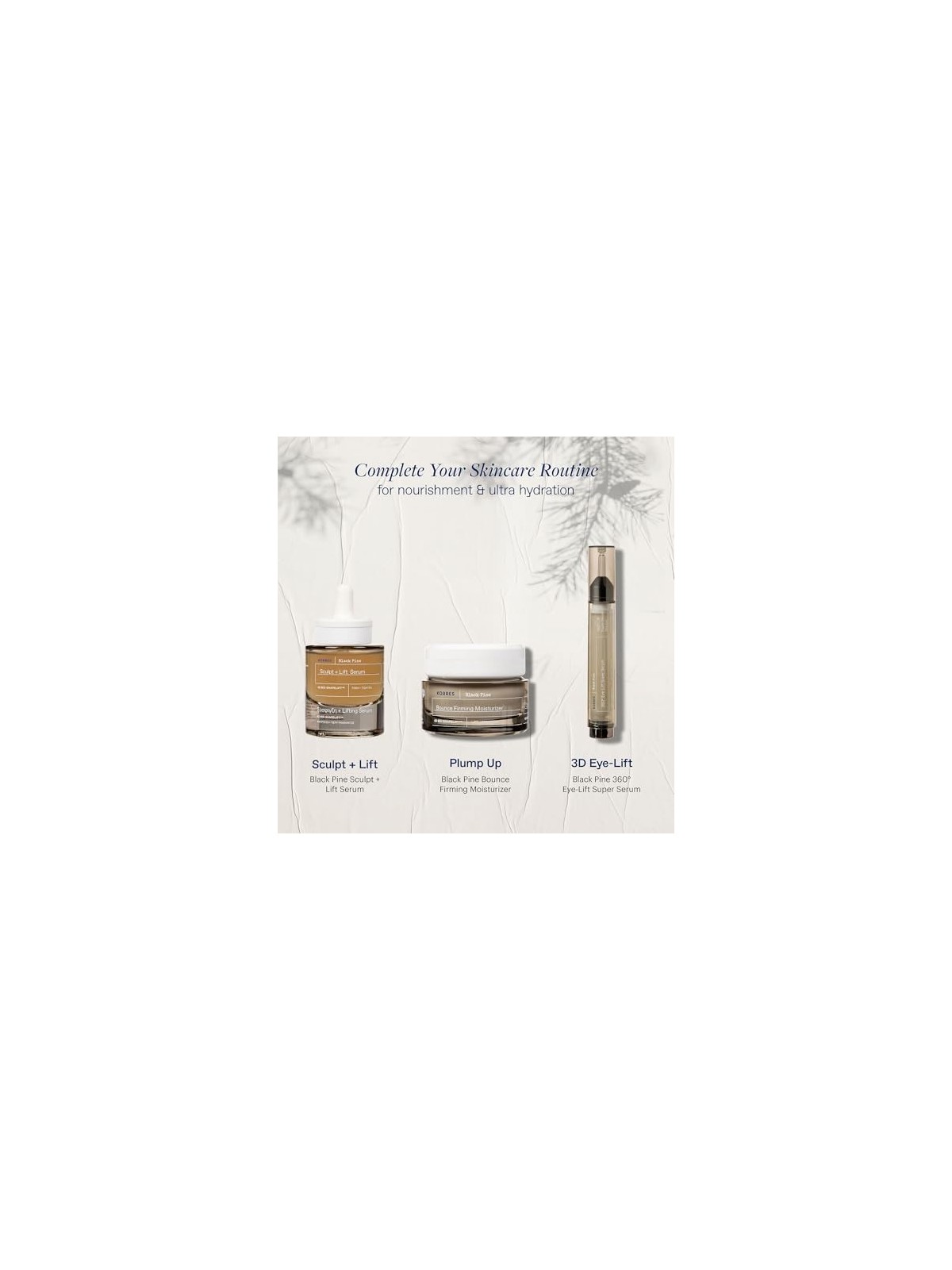 Korres Black Pine 360 Eye-Lift Super Eye Serum 15ml