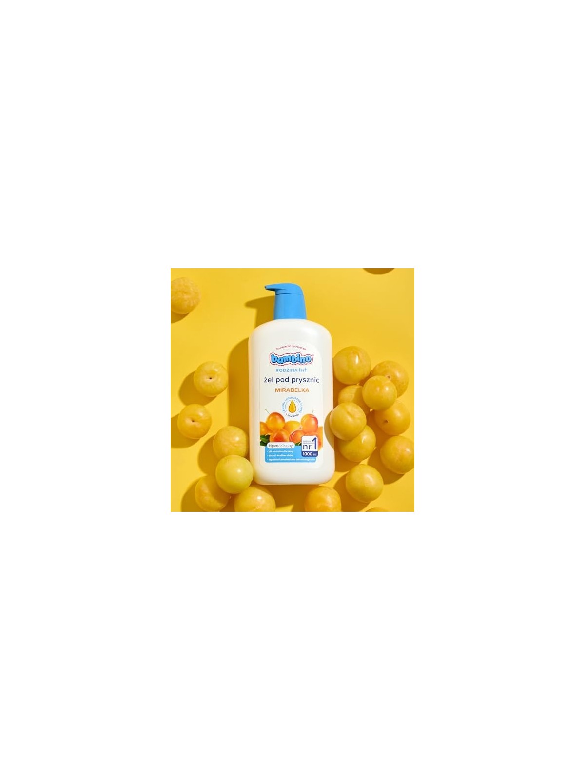 Gel doccia Mirabelka iperdelicato BAMBINO Famiglia 1000ml
