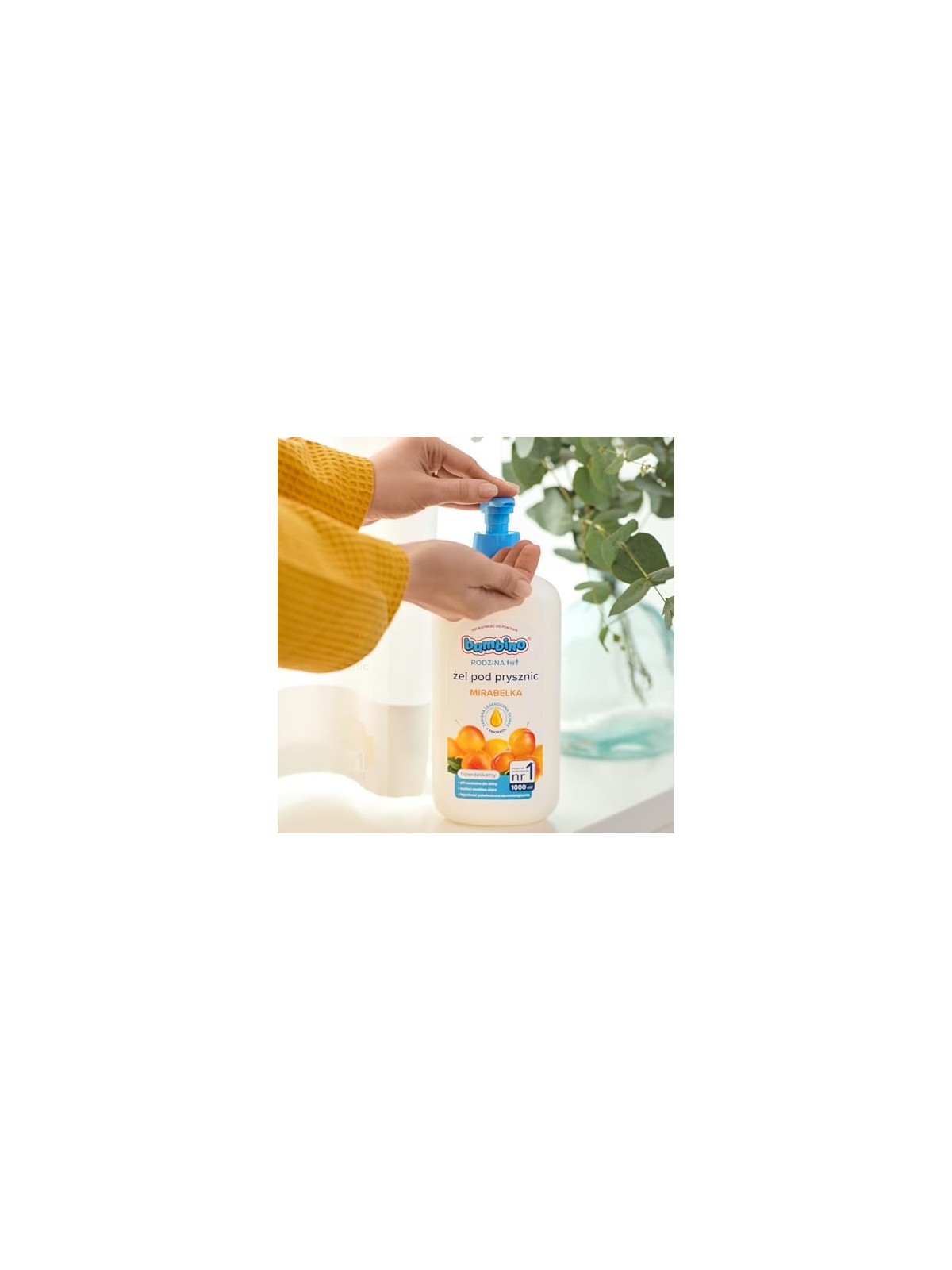 Gel doccia Mirabelka iperdelicato BAMBINO Famiglia 1000ml