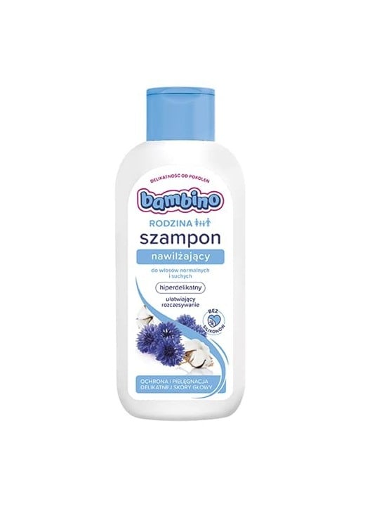 Shampoo idratante per capelli normali e secchi 400ml