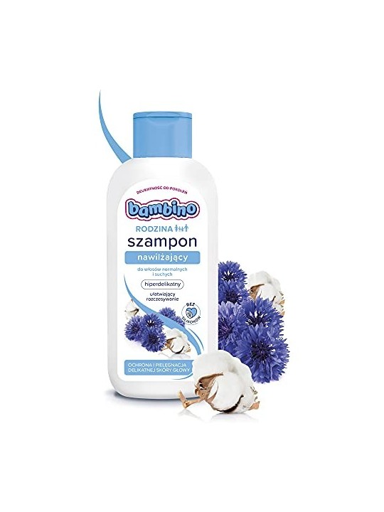 Shampoo idratante per capelli normali e secchi 400ml