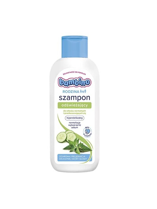 Shampoo rinfrescante per capelli normali e grassi 400ml