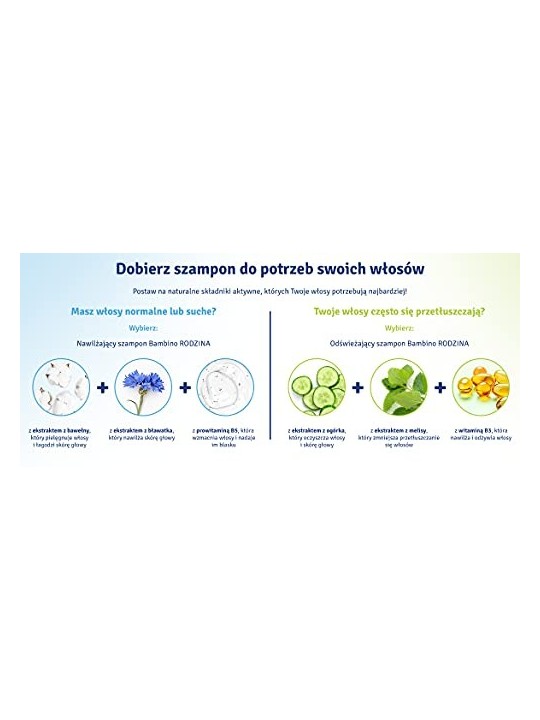 Shampoo rinfrescante per capelli normali e grassi 400ml