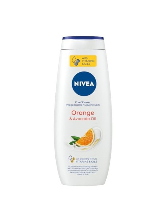 Nivea Orange & Avocado Oil Care Shower gel doccia nutriente 500ml