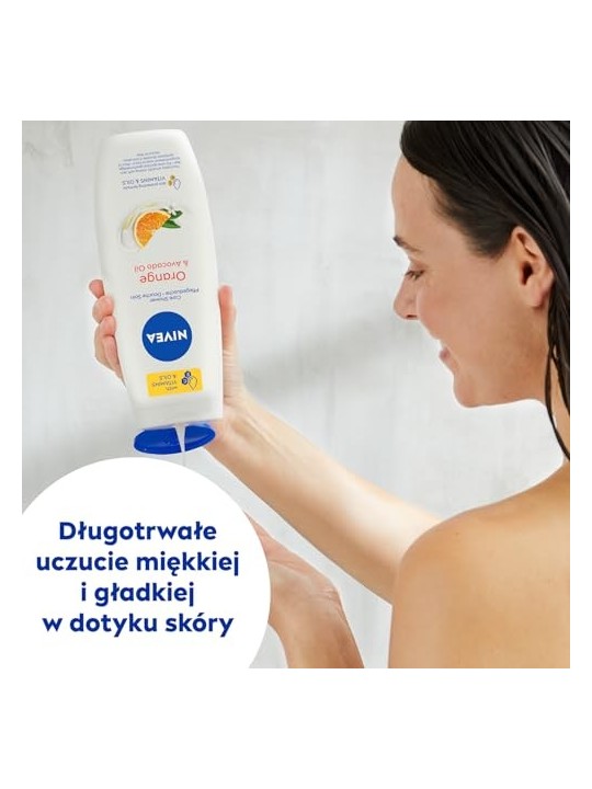Nivea Orange & Avocado Oil Care Shower gel doccia nutriente 500ml