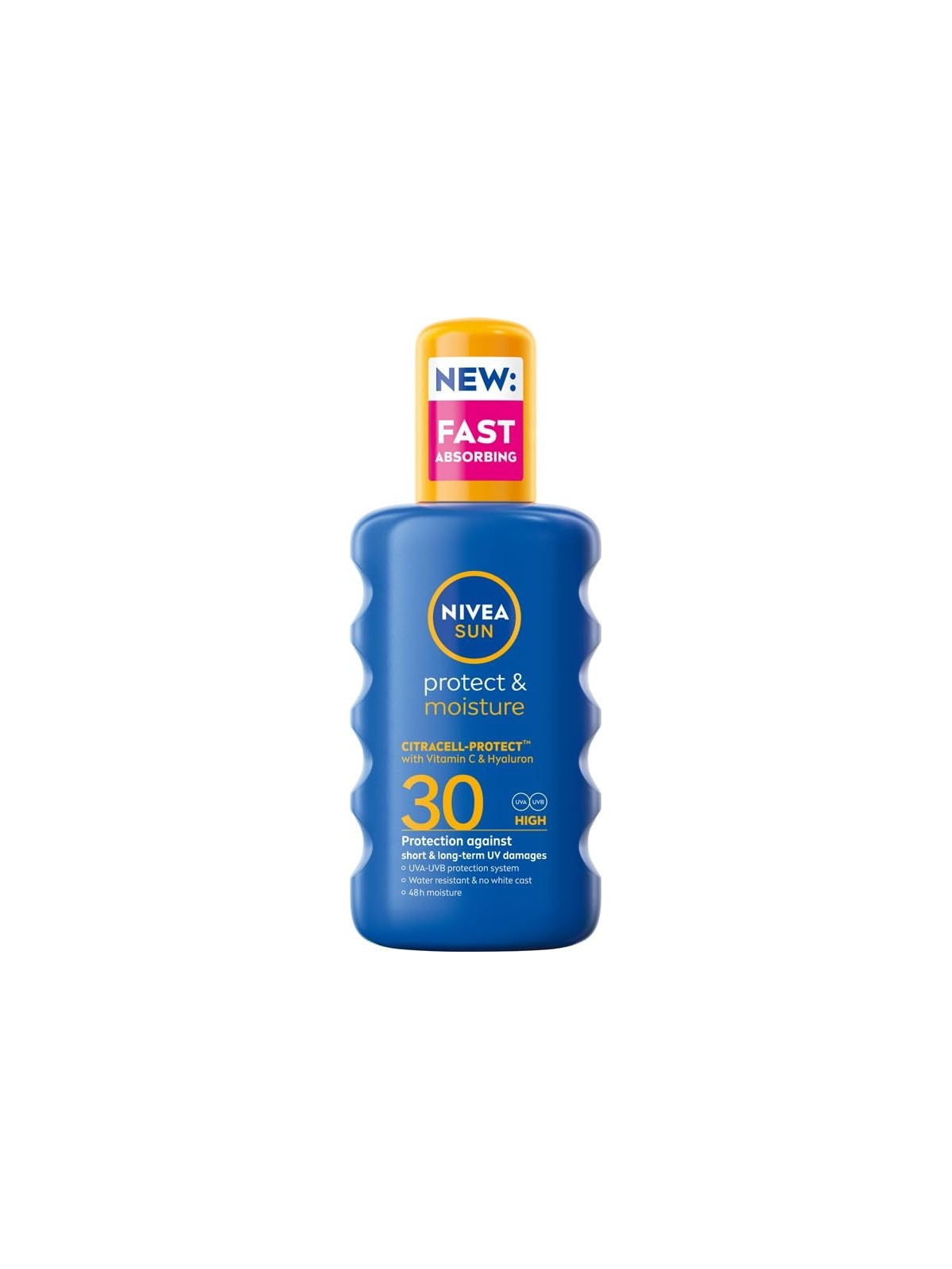 NIVEA Sun Protect Moisture balsamo solare spray idratante SPF30 200ml