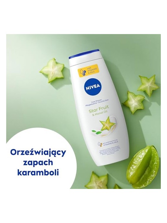 NIVEA Soft Care Shower Gel Star Fruit & Monoi Oil