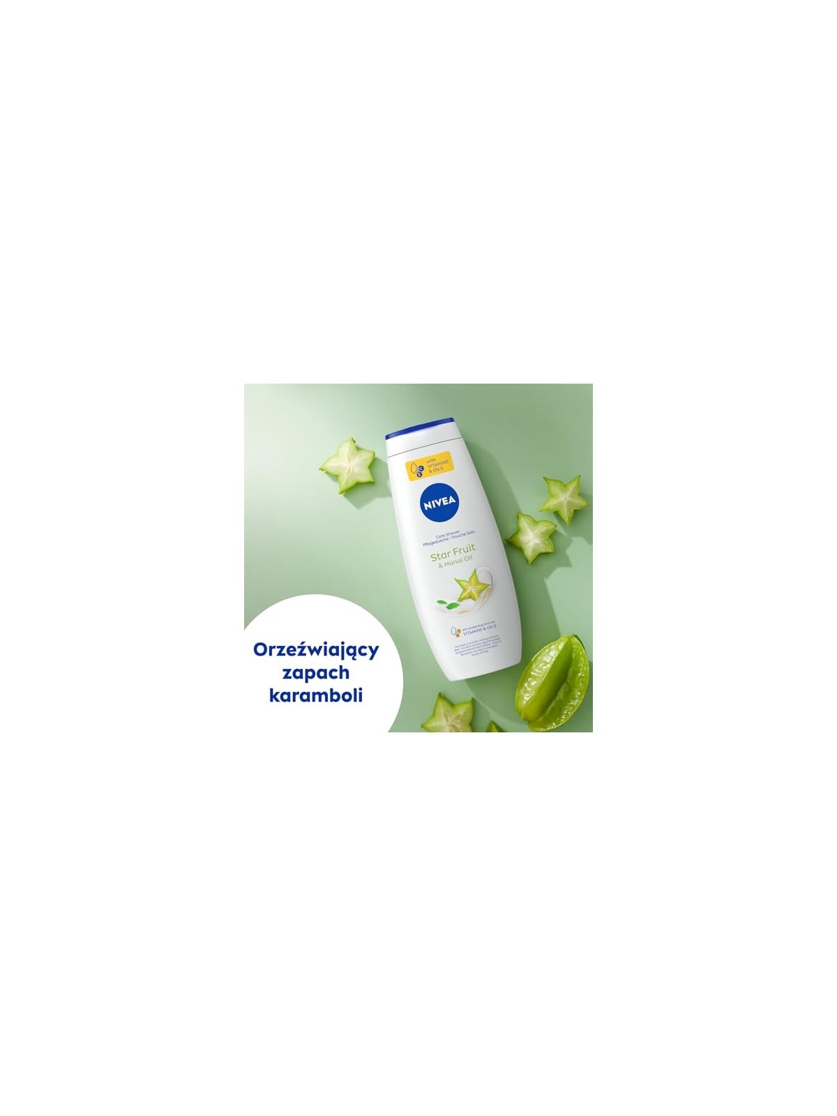 NIVEA Soft Care Shower Gel Star Fruit & Monoi Oil