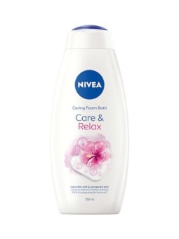 Nivea Care Relax Shower Bath Gel doccia e schiuma da bagno donna 750ml