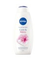 Nivea Care Relax Shower Bath Gel doccia e schiuma da bagno donna 750ml