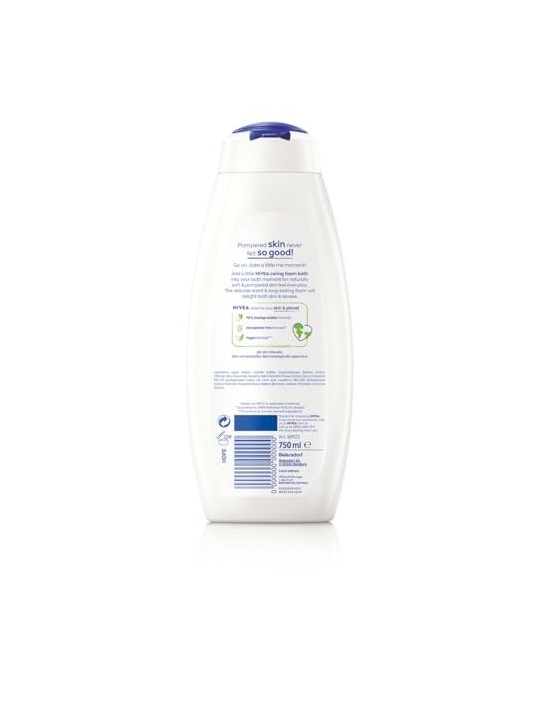 Nivea Care Relax Shower Bath Gel doccia e schiuma da bagno donna 750ml