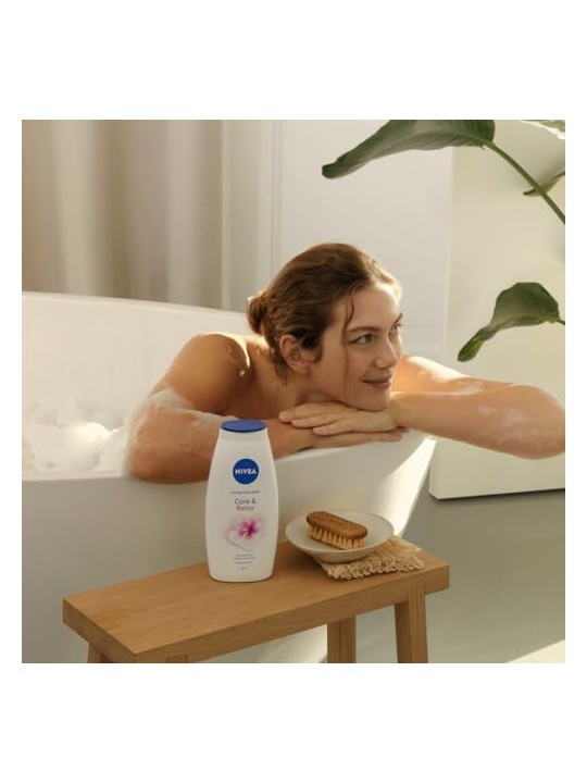 Nivea Care Relax Shower Bath Gel doccia e schiuma da bagno donna 750ml