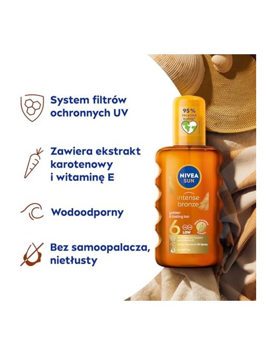 NIVEA Olio spray abbronzante SPF6 200ml