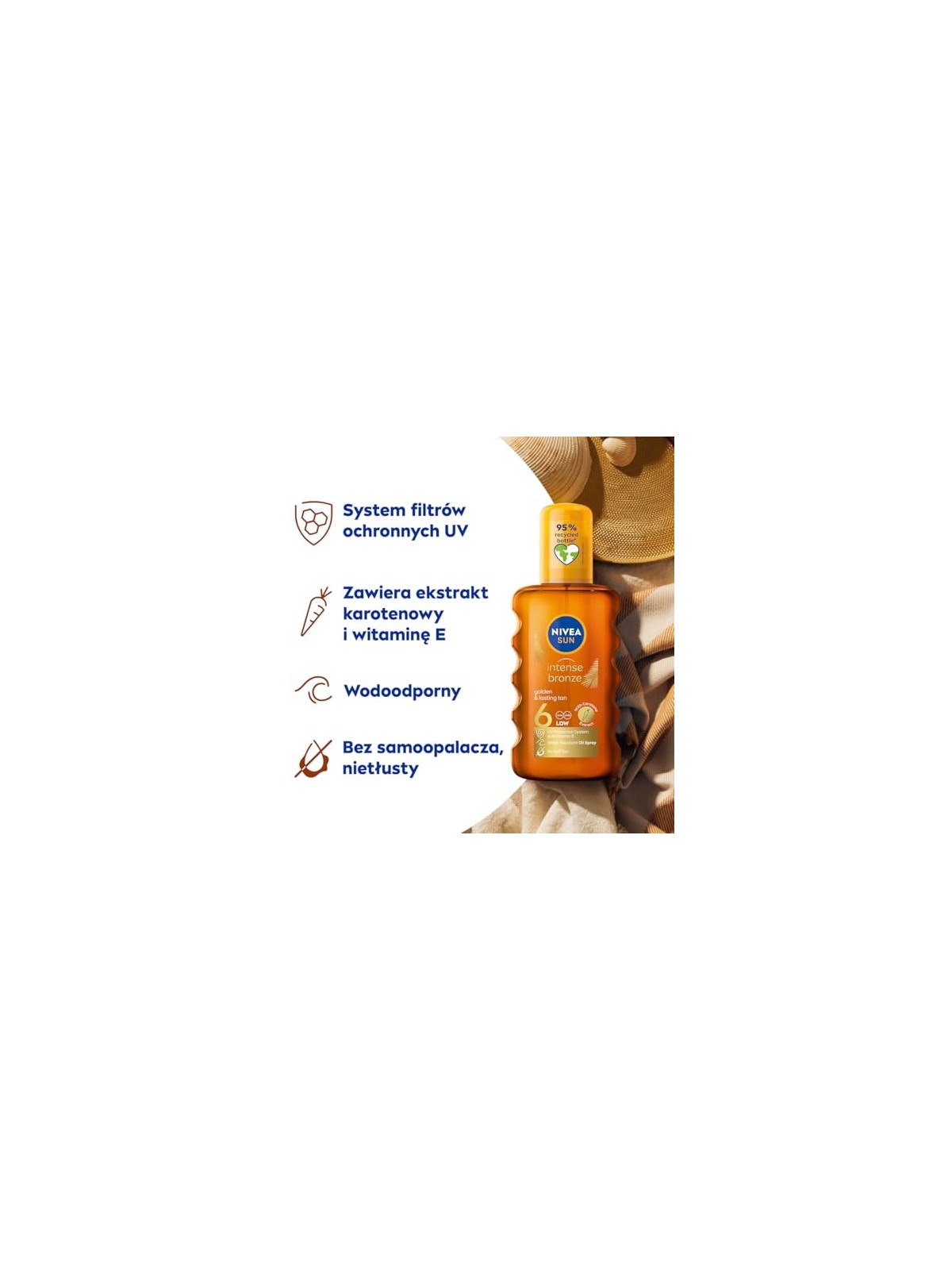 NIVEA Olio spray abbronzante SPF6 200ml