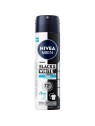 NIVEA Men BlackWhite Invisible Fresh spray antitraspirante 150ml