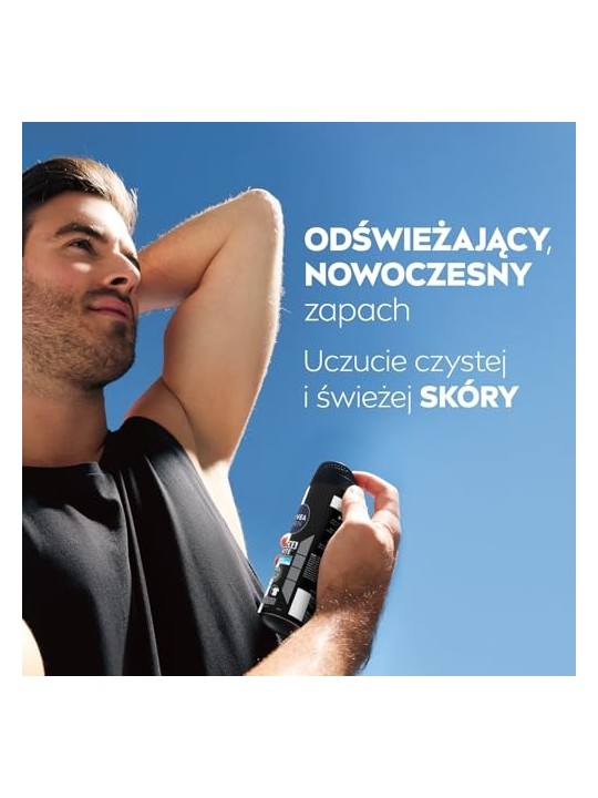 NIVEA Men BlackWhite Invisible Fresh spray antitraspirante 150ml