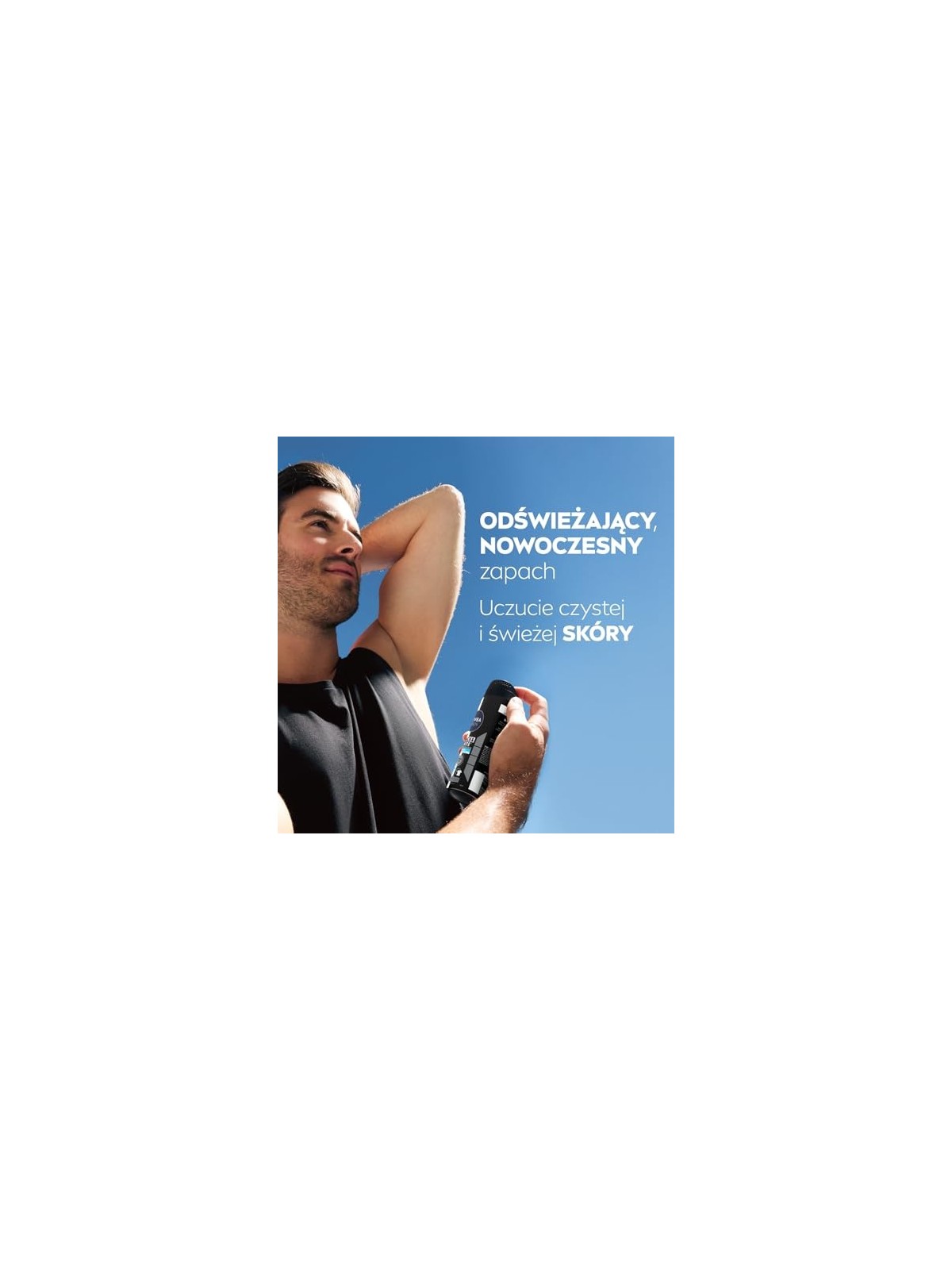 NIVEA Men BlackWhite Invisible Fresh spray antitraspirante 150ml