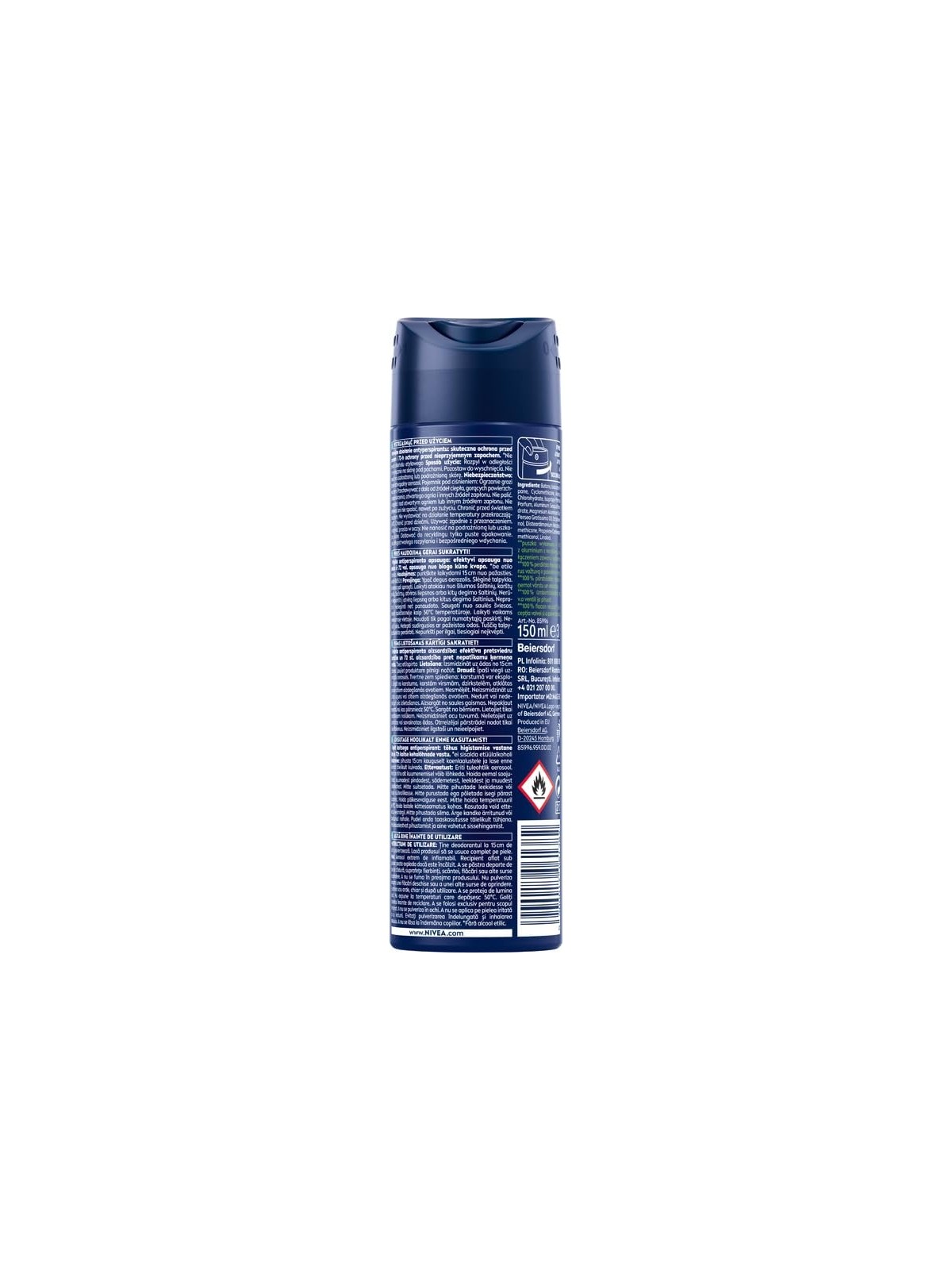 NIVEA Men Dry Fresh spray antitraspirante 150ml