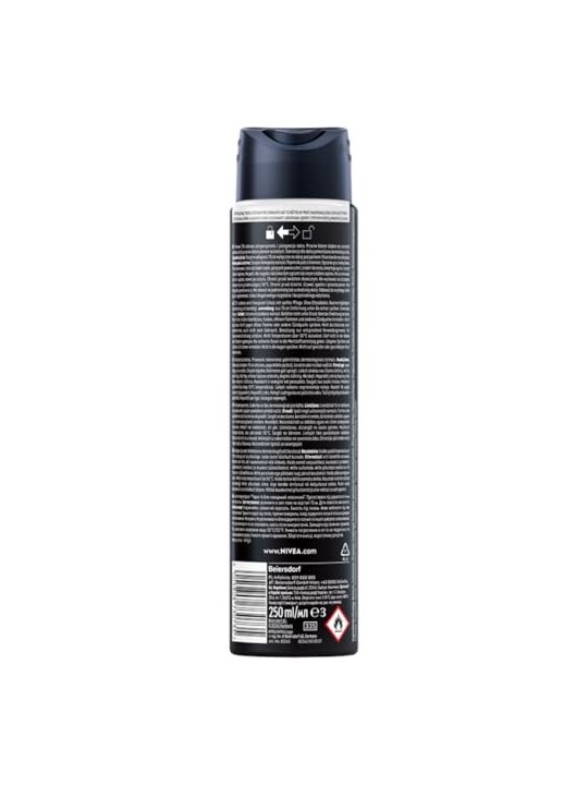 NIVEA Men BlackWhite Invisible Original spray antitraspirante 250ml