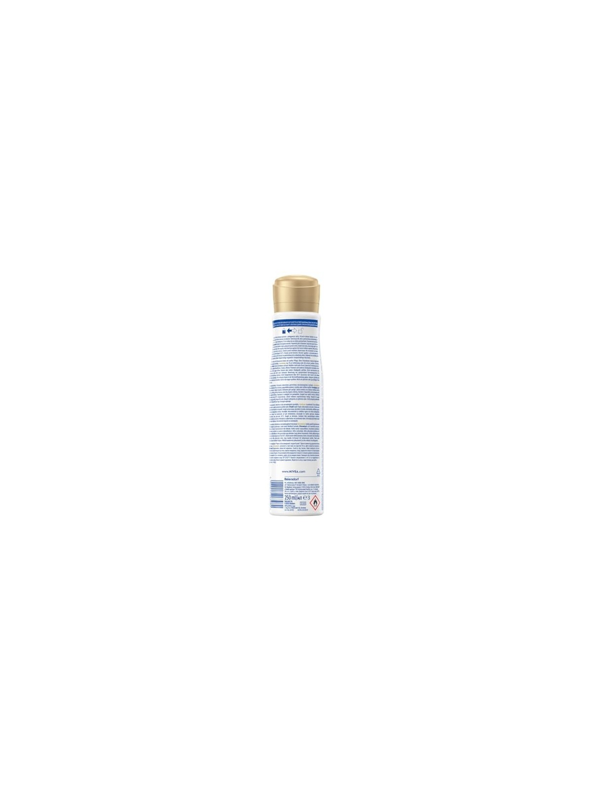 NIVEA Black & White Invisible Silky Smooth spray antitraspirante 250ml