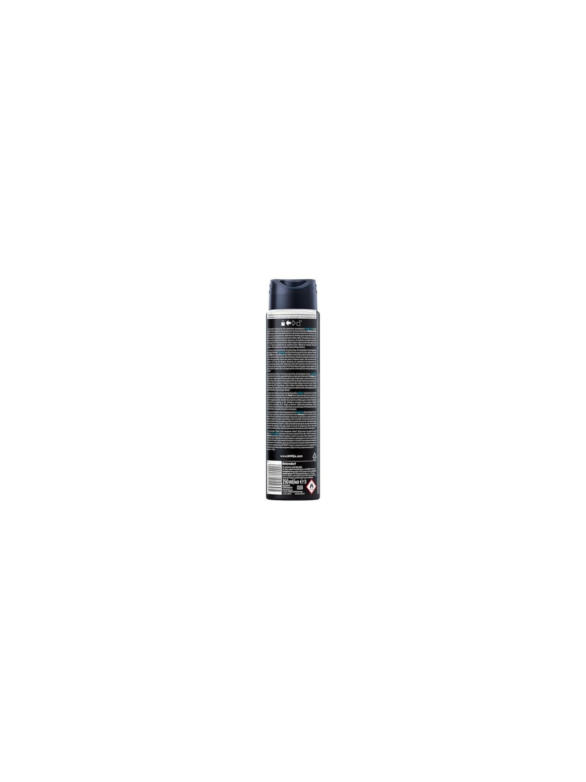 NIVEA Men Black White Invisible Fresh antitraspirante spray 48h 250ml
