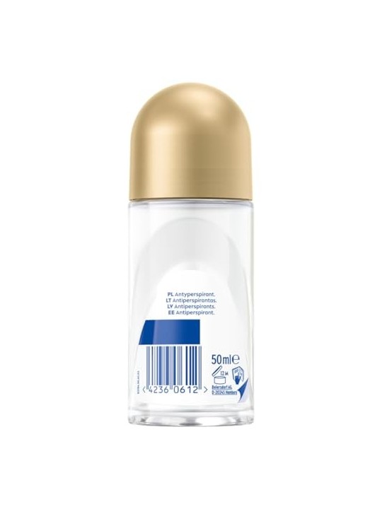 NIVEA BlackWhite Invisible Silky Smooth antitraspirante rollon 50ml