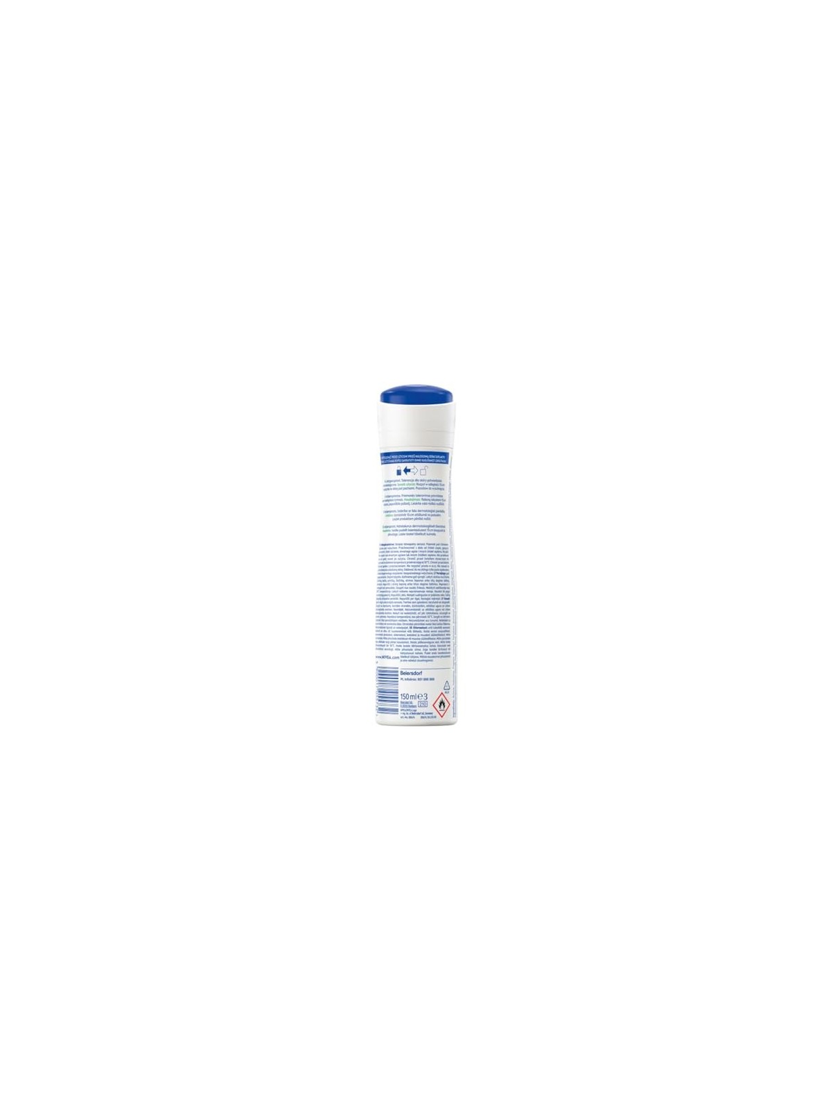 NIVEA Black White Invisible Fresh spray antitraspirante 48H 150ml