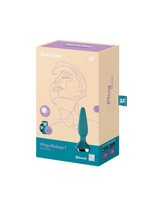 Vibratore Plugilicious 1 Rosa Bluetooth