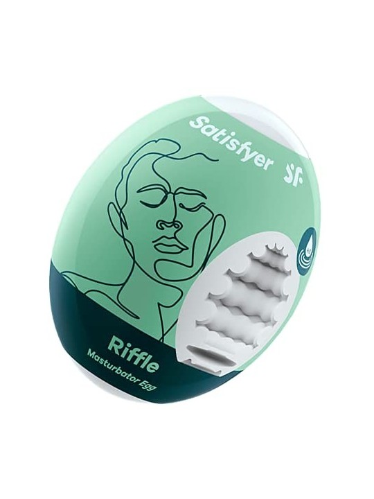 Satisfyer Egg Singolo Masturbatore Riffle