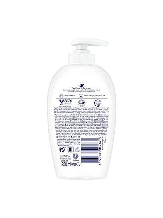 Dove Care & Protect Hand Wash 250ml