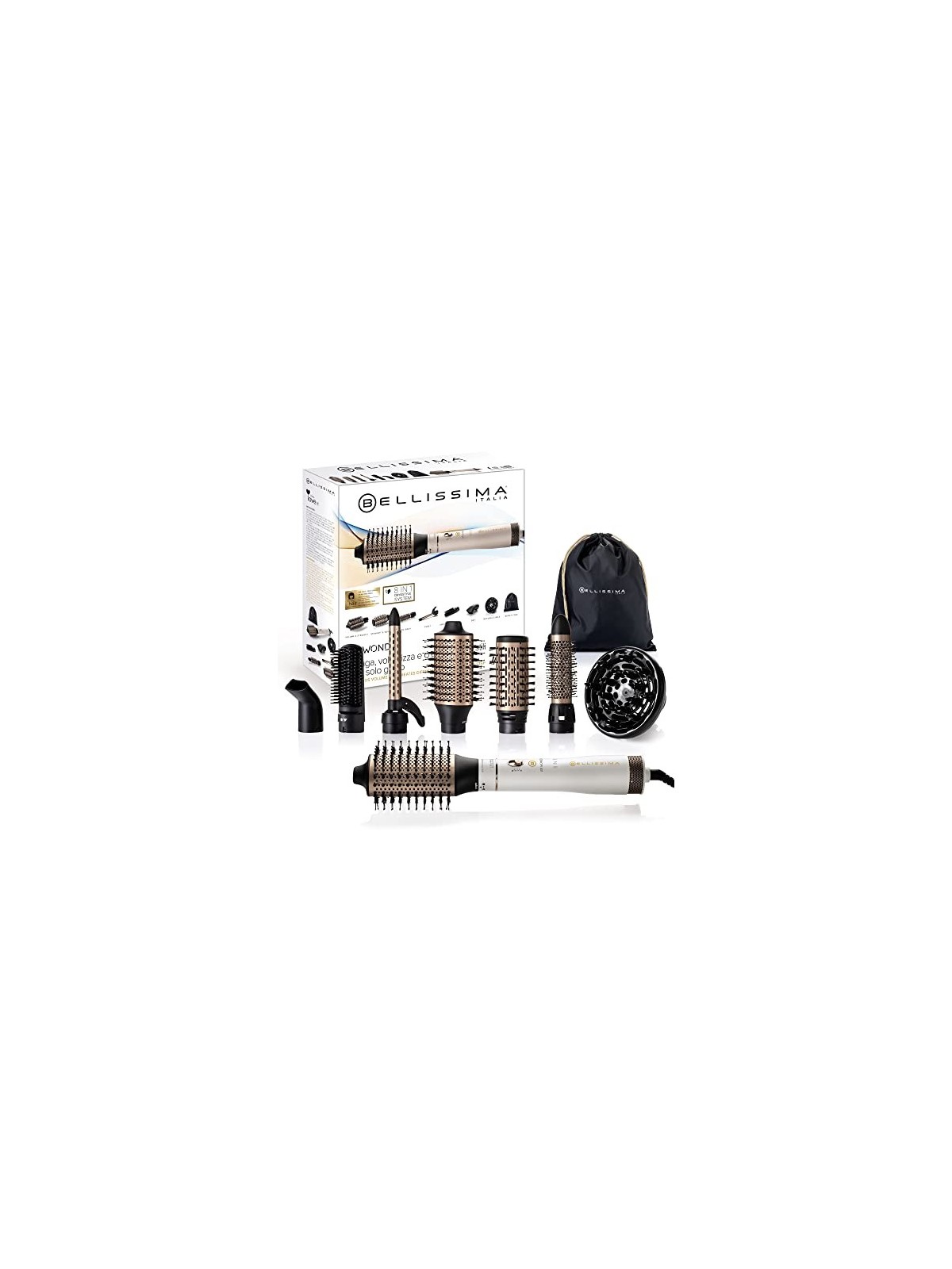 Bellissima My Pro AIR WONDER Ferro arricciacapelli 8 in 1 donna