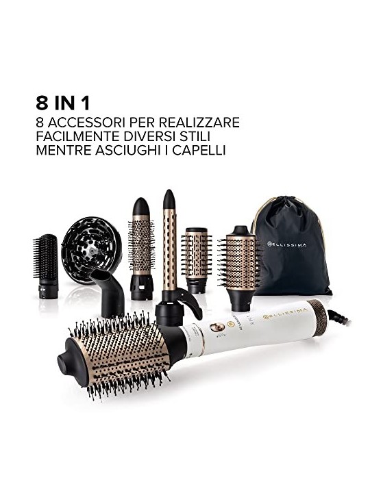 Bellissima My Pro AIR WONDER Ferro arricciacapelli 8 in 1 donna
