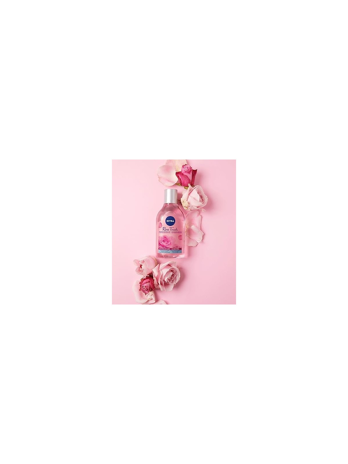 NIVEA Liquido micellare bifasico con acqua di rose 400ml