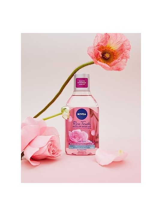 NIVEA Liquido micellare bifasico con acqua di rose 400ml