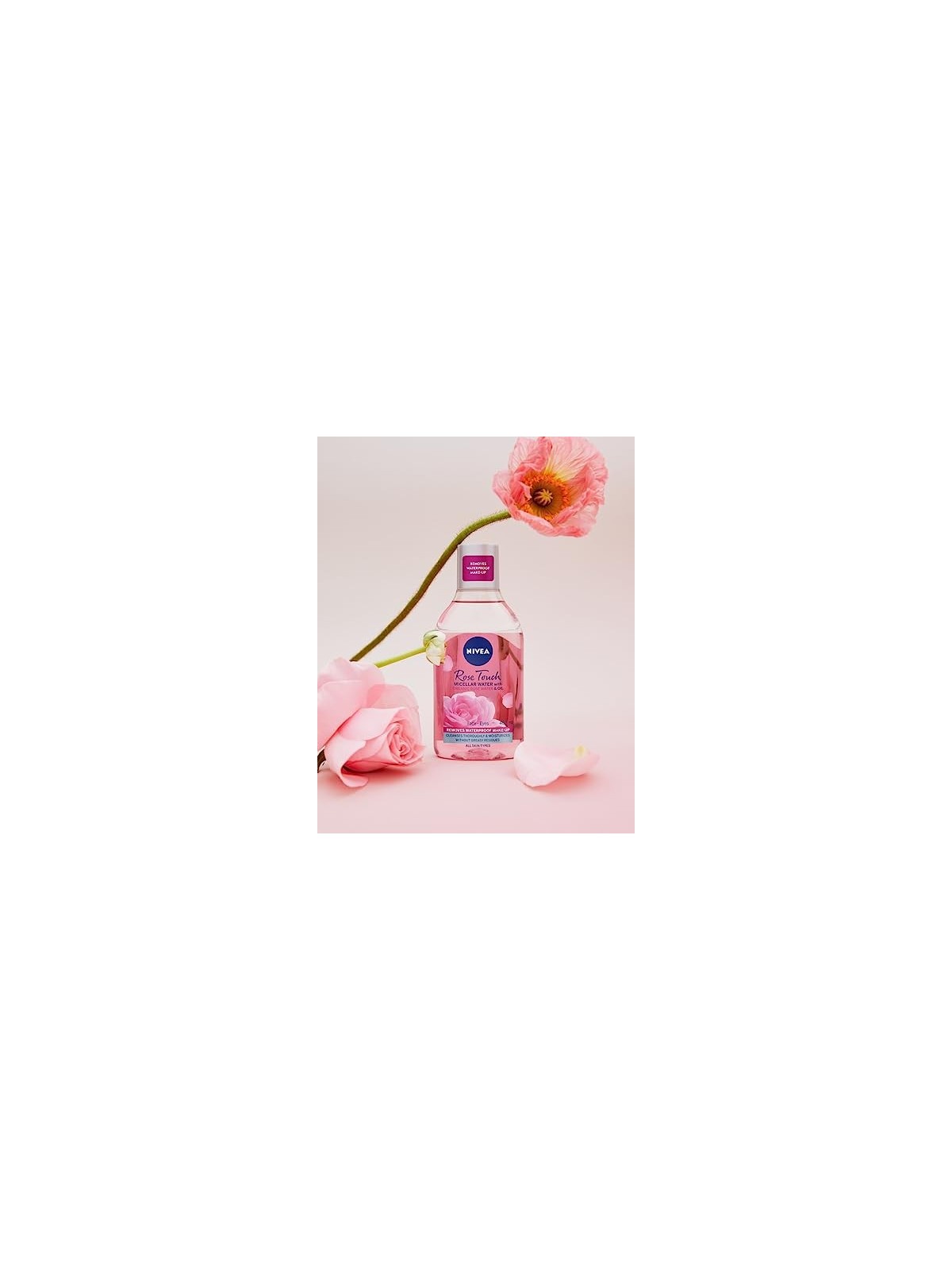 NIVEA Liquido micellare bifasico con acqua di rose 400ml
