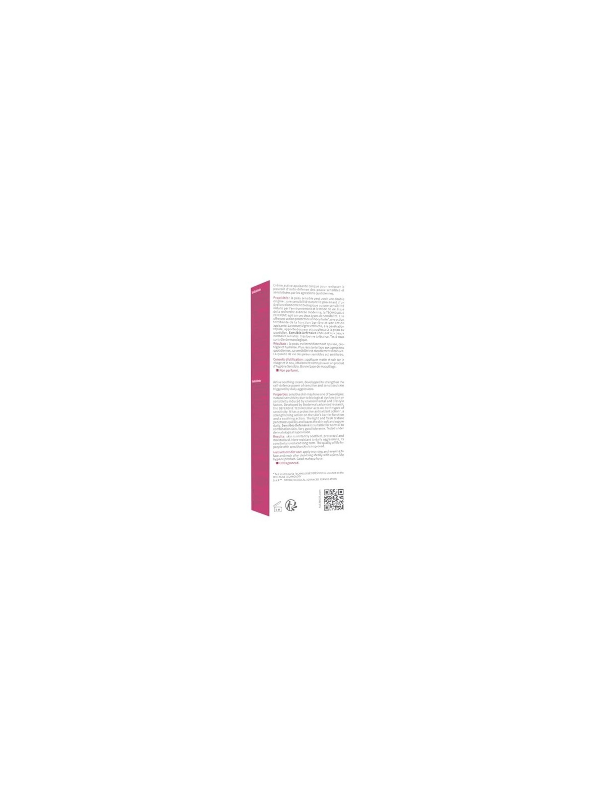 Bioderma Sensibio Defensive Active Soothing Cream 40ml