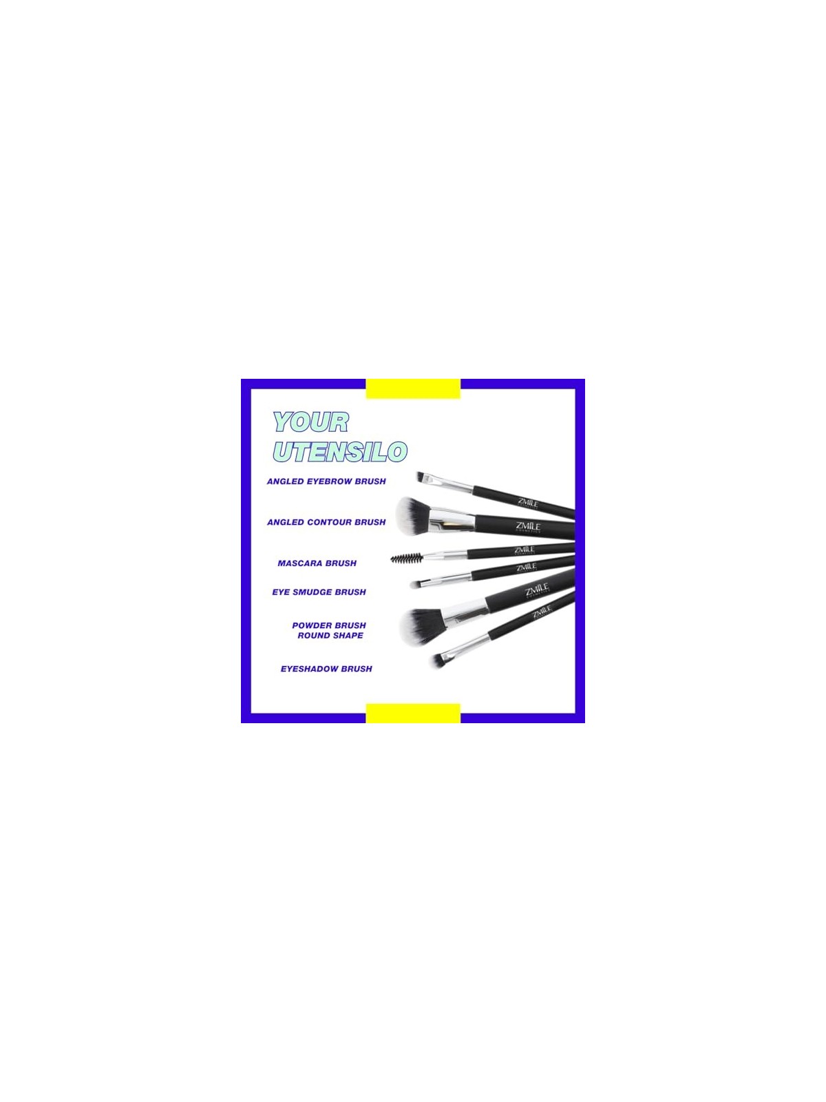 Pennelli cosmetici Zmile Cosmetics Your Utensilo Brushes donna
