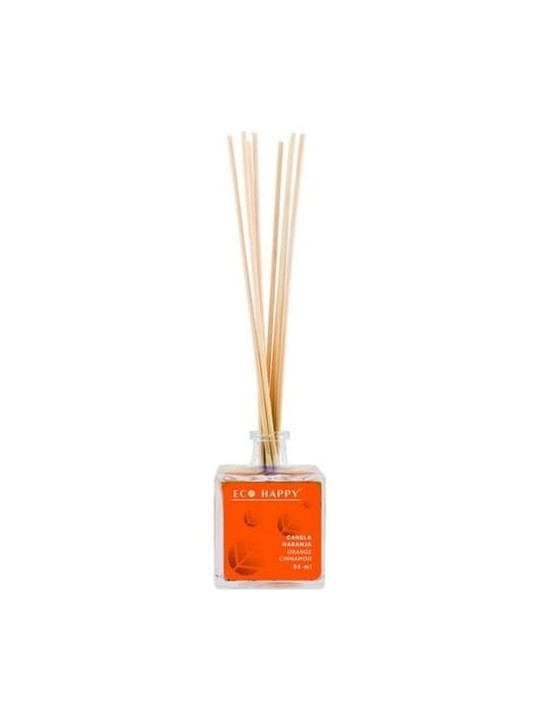 Diffusore mikado cannella-arancia Eco Happy