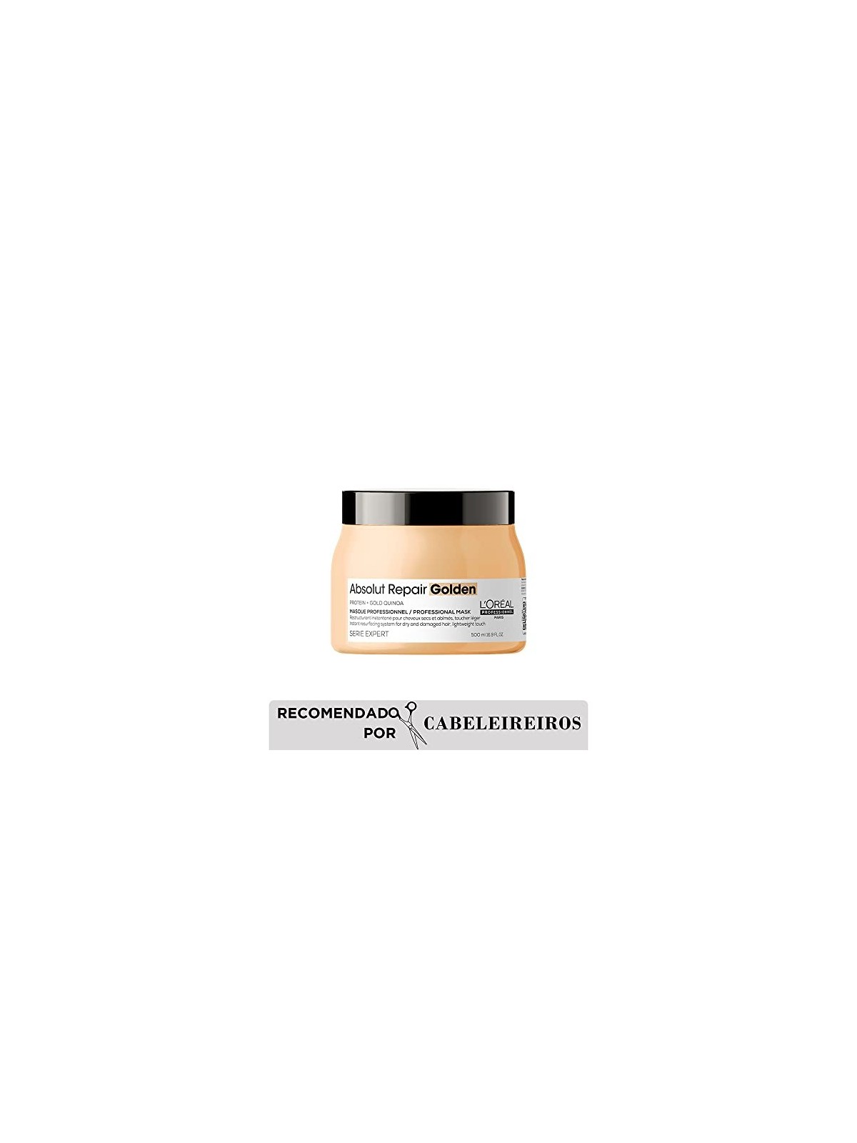 L'Orï¿½ï¿½al Professionnel Absolut Repair Gold Quinoa Protein Resurfacing Golden Masque Maschera rigenerante donna 500ml